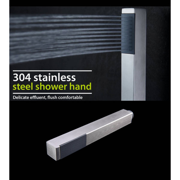 Wonderland America Bathroom Rain Volume Control Complete Shower System